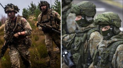 Армия НАТО, армия РФ 