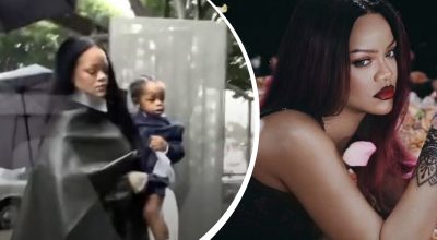 Рианна привела детей на суд Рианна привела детей на суд