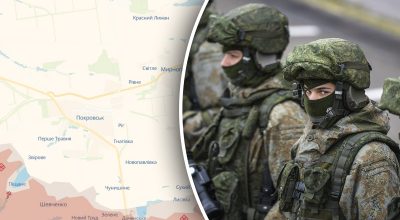 Армия РФ, карта Покровск Армия РФ, карта Покровск