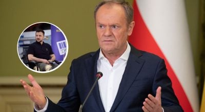 Туск, Зеленский