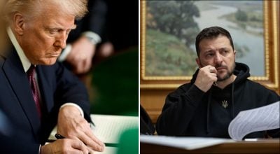 Дональд Трамп, Володимир Зеленський