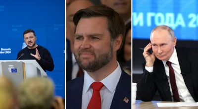 Зеленський, Джей Ді Венс, Путін Зеленський, Джей Ді Венс, Путін
