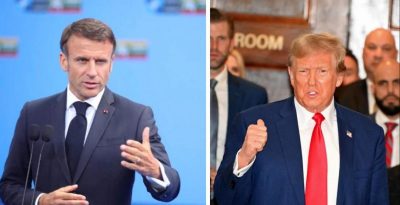 Встреча Макрона и Трампа