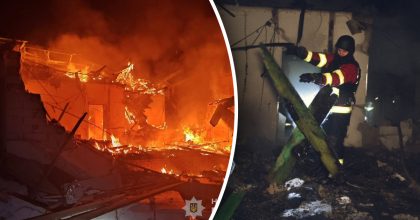 Российский дрон попал в дом в Сумах, вспыхнул пожар: детали