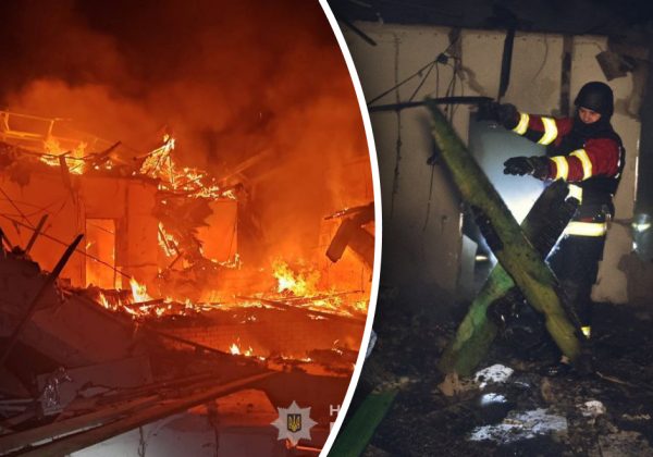 Російський дрон влучив в будинок в Сумах, спалахнула пожежа: деталі