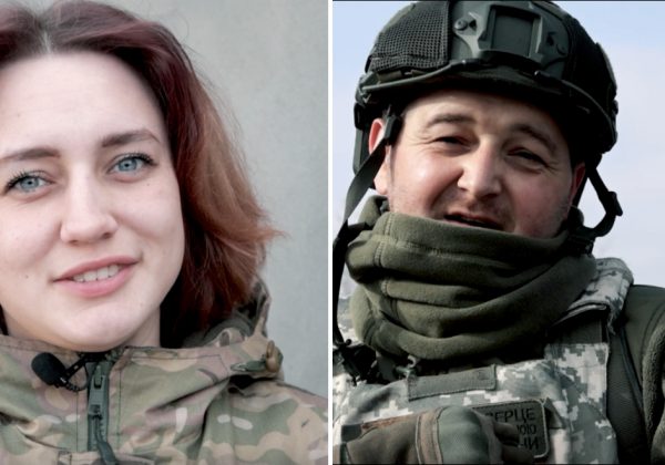 Українські захисники зворушливо привітали коханих із Днем святого Валентина