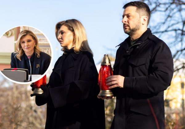 Вся в траурно-чорному: Олена Зеленська здивувала українців темним образом