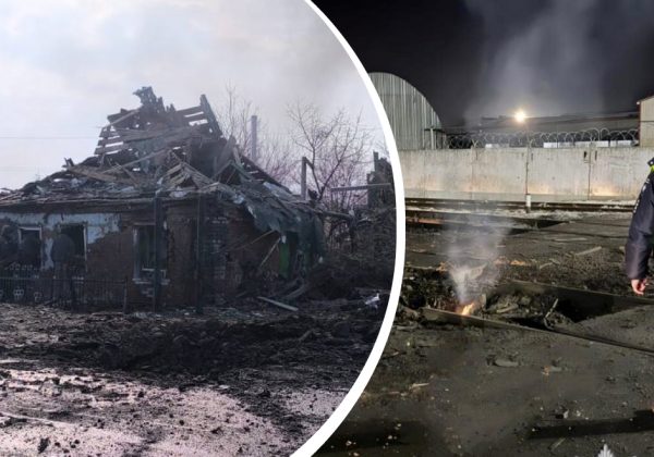 Загинув працівник Укрзалізниці, є руйнування: РФ запустила по Україні 162 дрони