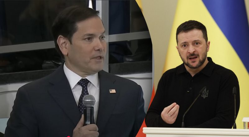 "Война отбросила Украину на 100 лет назад": Зеленский ответил на заявление Рубио