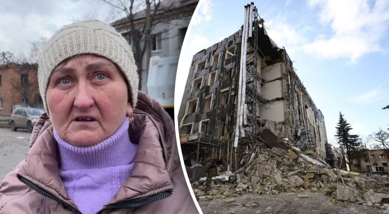 "Все было в дыму, потом пошел огонь": очевидец о ракетном ударе по Изюму