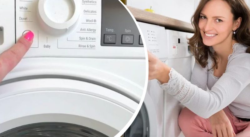 Облегчает жизнь и стирку: женщина рассказала о секретной кнопке стиральной машины