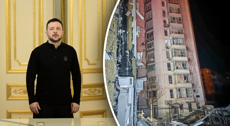 "Россией руководят лжецы": Зеленский отреагировал на удар врага по Одессе