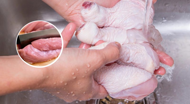 Почему нельзя мыть сырую курицу перед приготовлением: неожиданный ответ