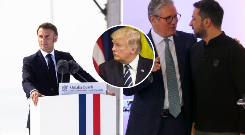 Стармер и Макрон хотят надавить на Трампа из-за Укарины: о чем они договорились