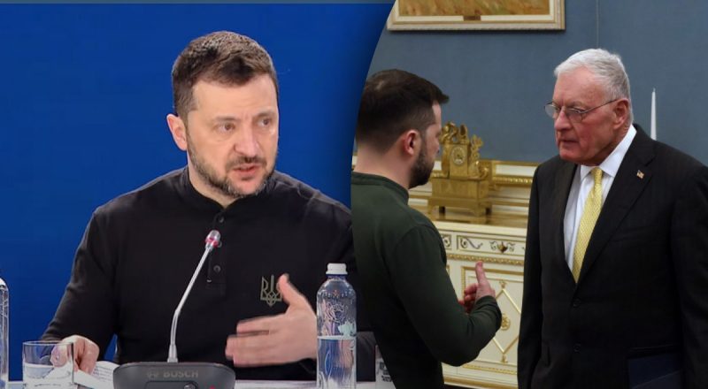"Передав документ із датами": Зеленський назвав деталі переговорів з Келлогом