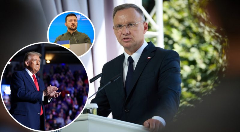 "Сказав зайве слово": Дуда розкритикував Зеленського за відповідь Трампу