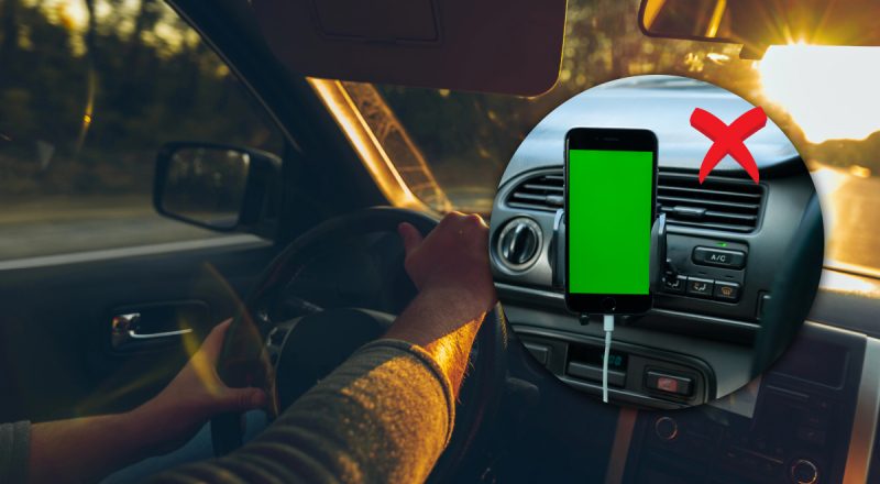 Большинство совершает ошибку: где не стоит крепить держатель для телефона в авто