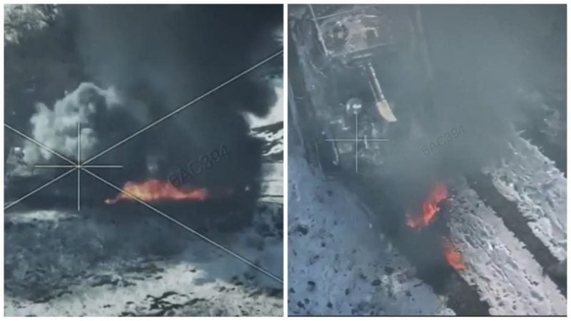 Спалили техніку РФ дотла: ЗСУ підірвали бронеколону росіян на сході
