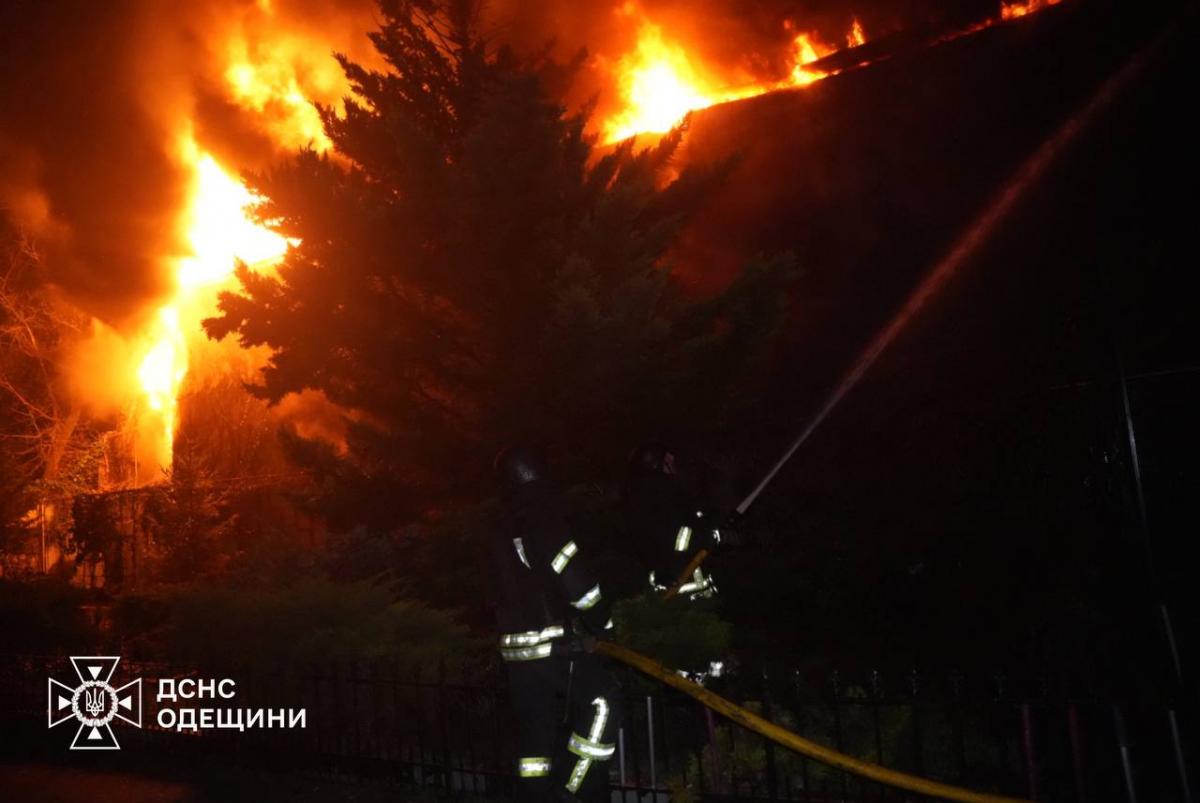 Наслідки атаки дронів на Одеську область Наслідки атаки дронів на Одеську область