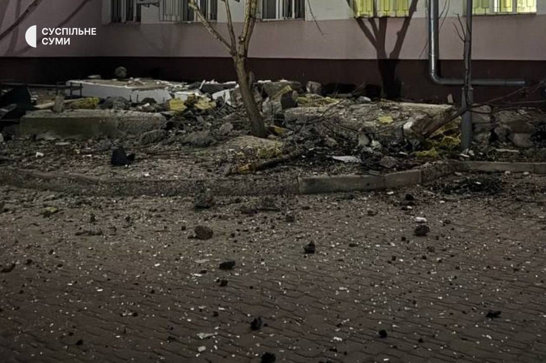 Наслідки атаки дронів на Суми Наслідки атаки дронів на Суми