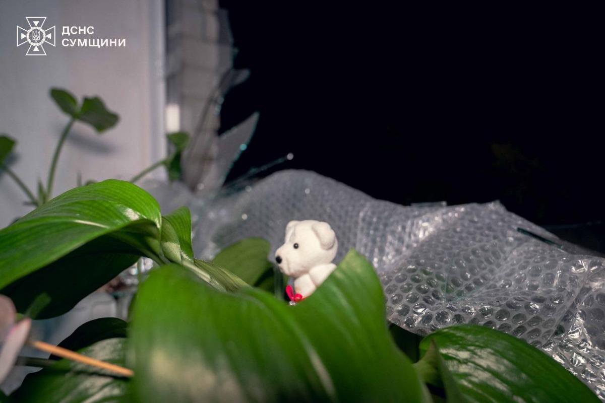 Рятувальники ліквідовували наслідки ворожої атаки по медичному закладу в Сумах Рятувальники ліквідовували наслідки ворожої атаки по медичному закладу в Сумах