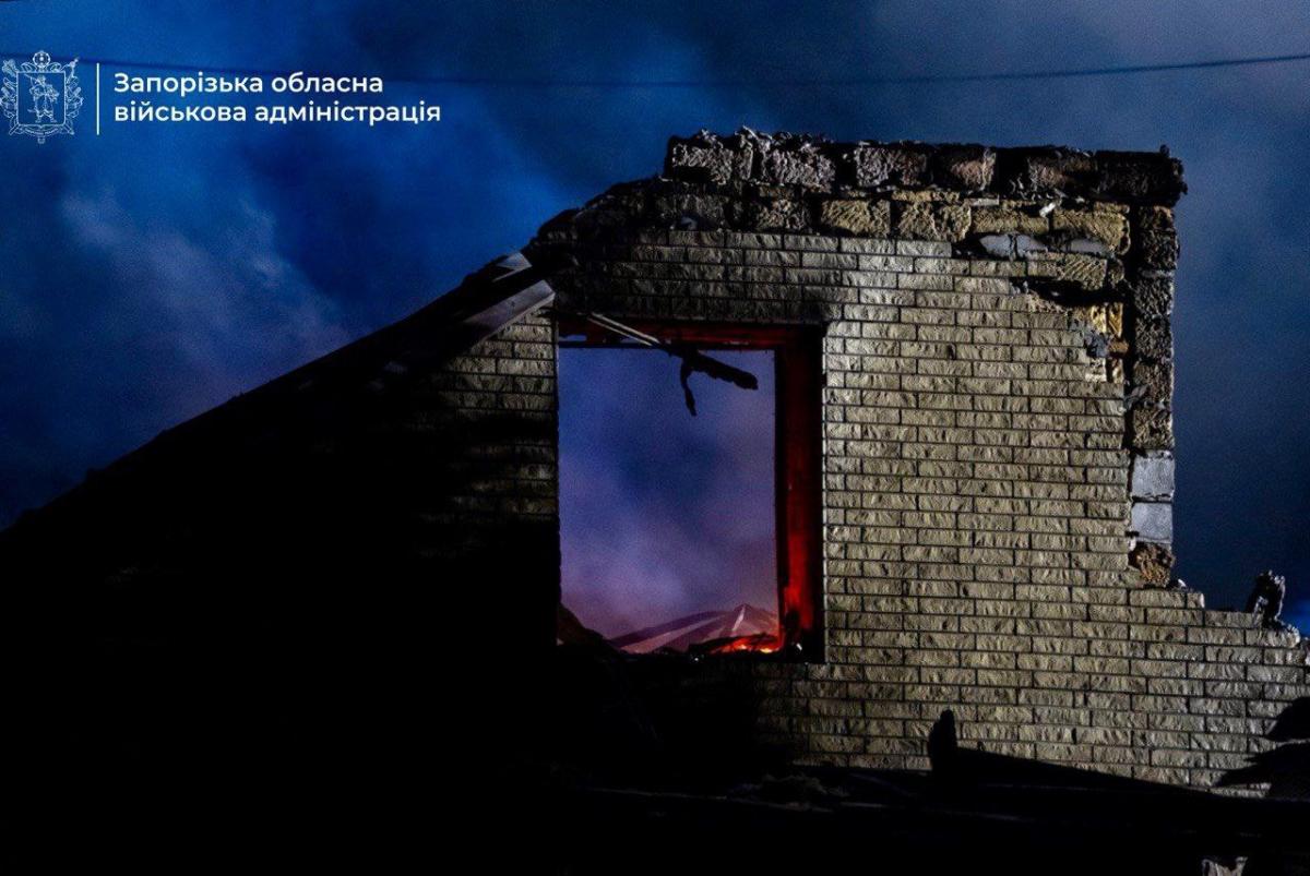 РФ атакувала авіабомбами Запорізький район РФ атакувала авіабомбами Запорізький район