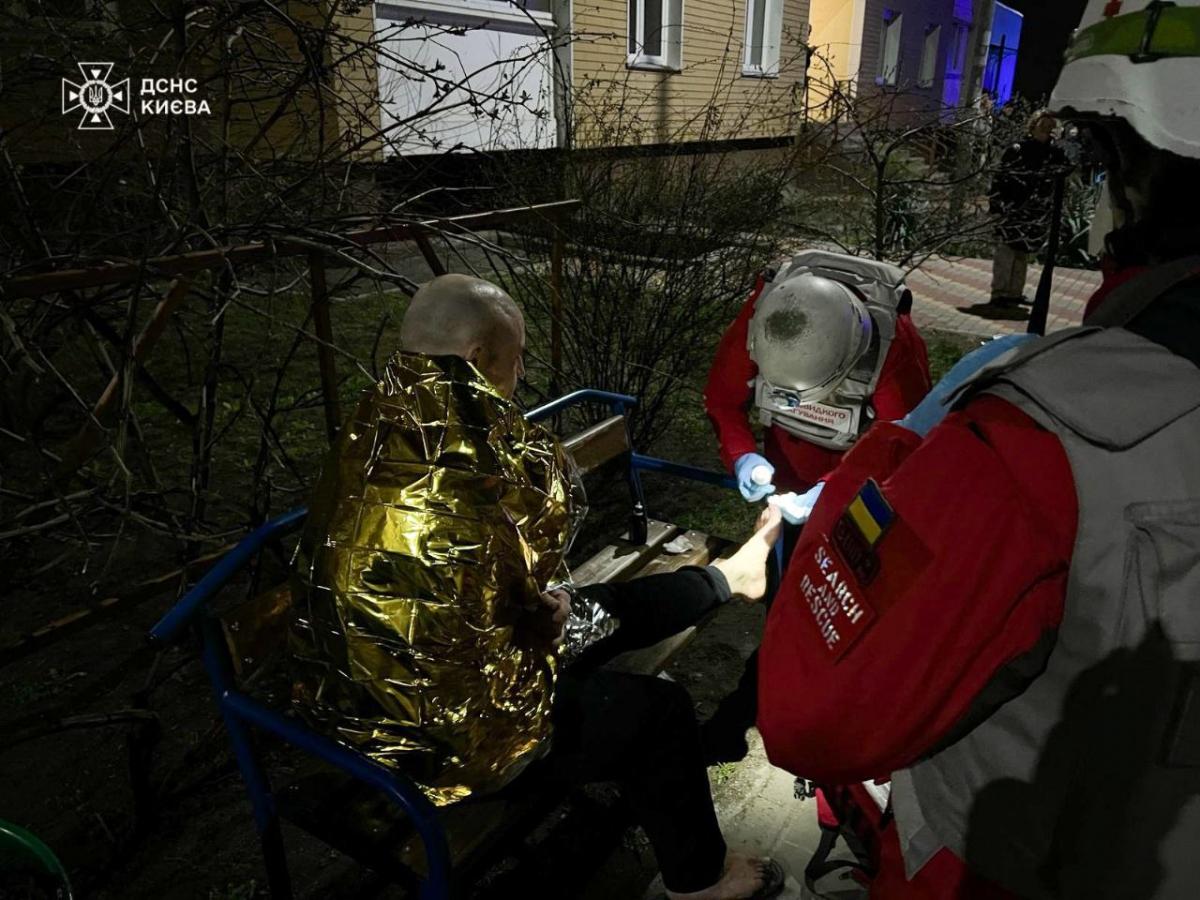 Ліквідація наслідків атаки РФ на Київ 23 березня