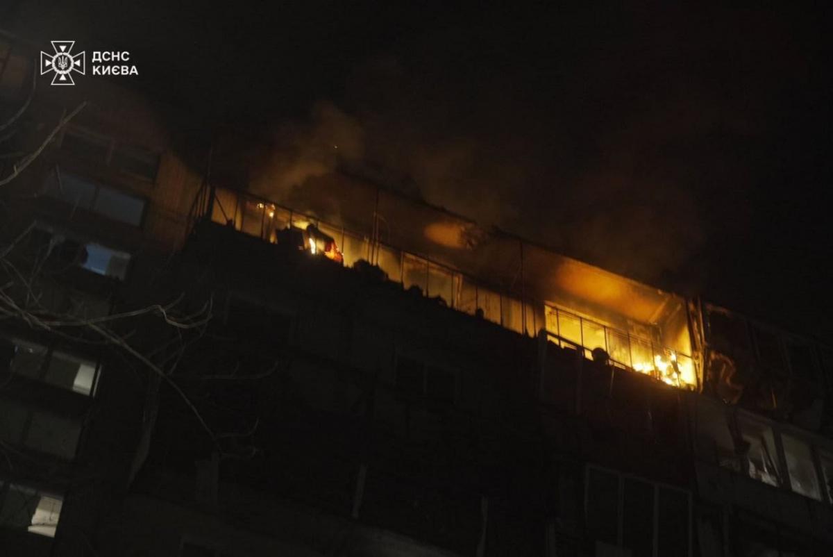 Ліквідація наслідків атаки РФ на Київ 23 березня