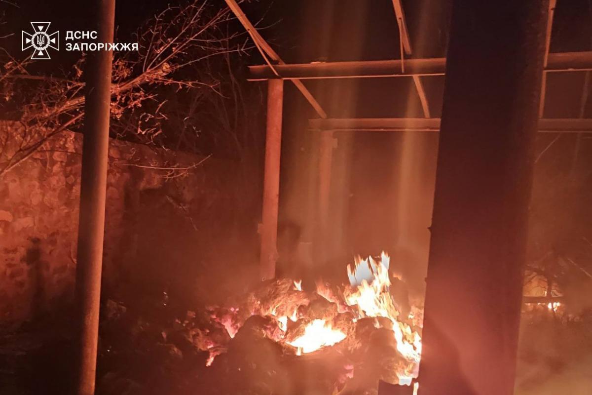 Дронова атака по Запоріжжю