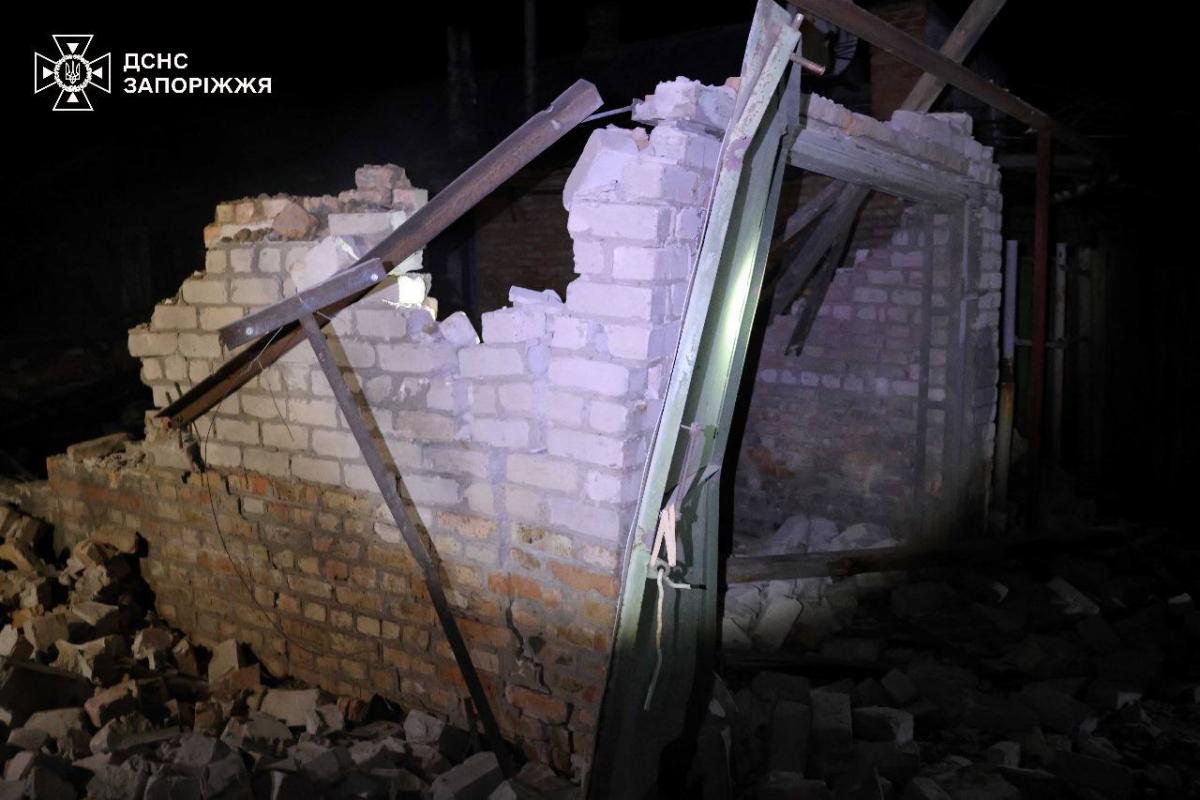 Дронова атака по Запоріжжю