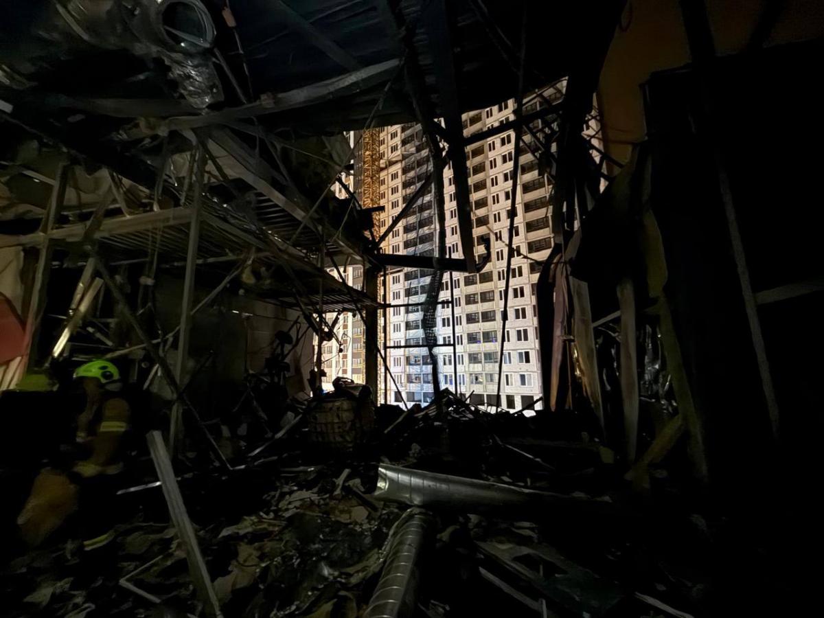 Наслідки атаки дронів на Київщину