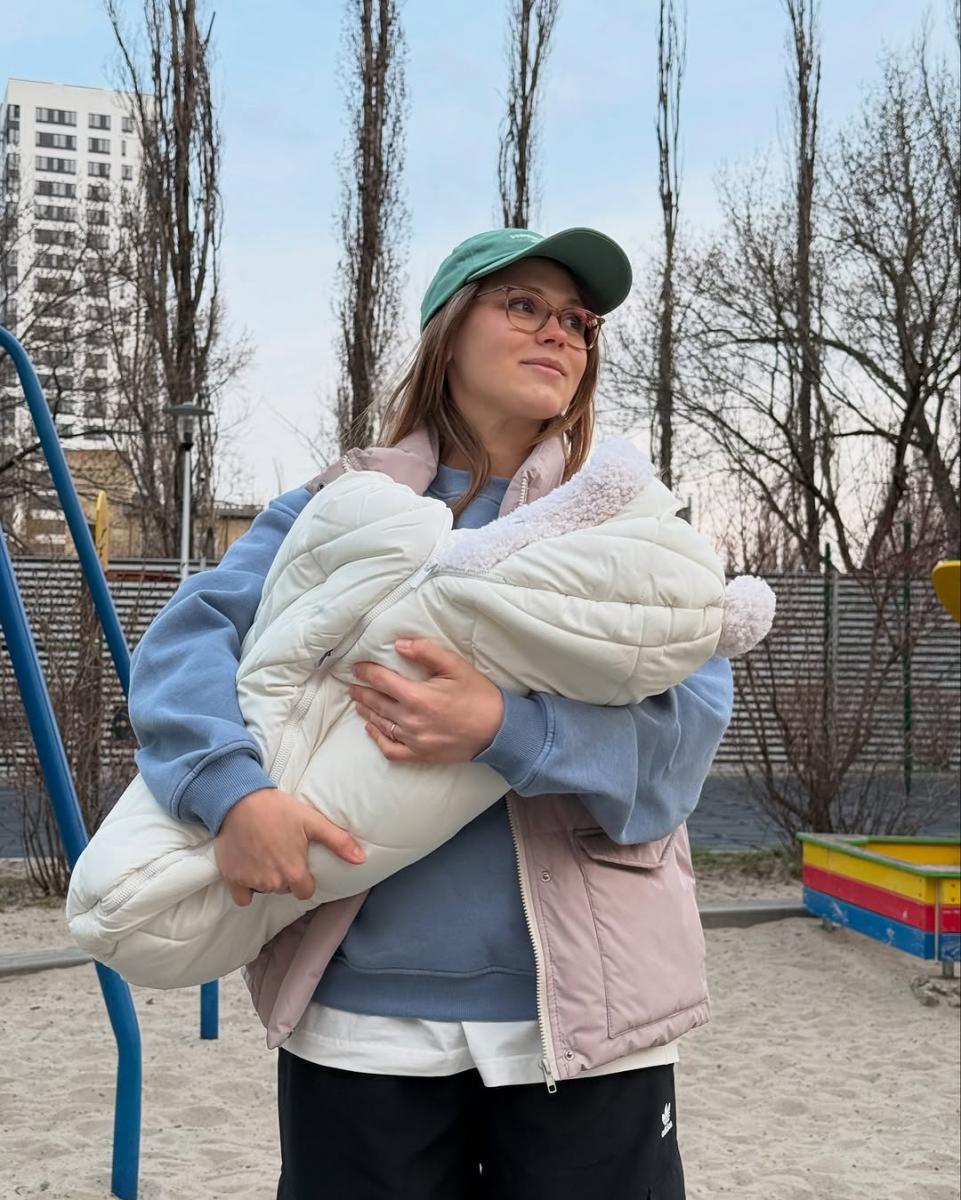 Анна Кошмал із донькою