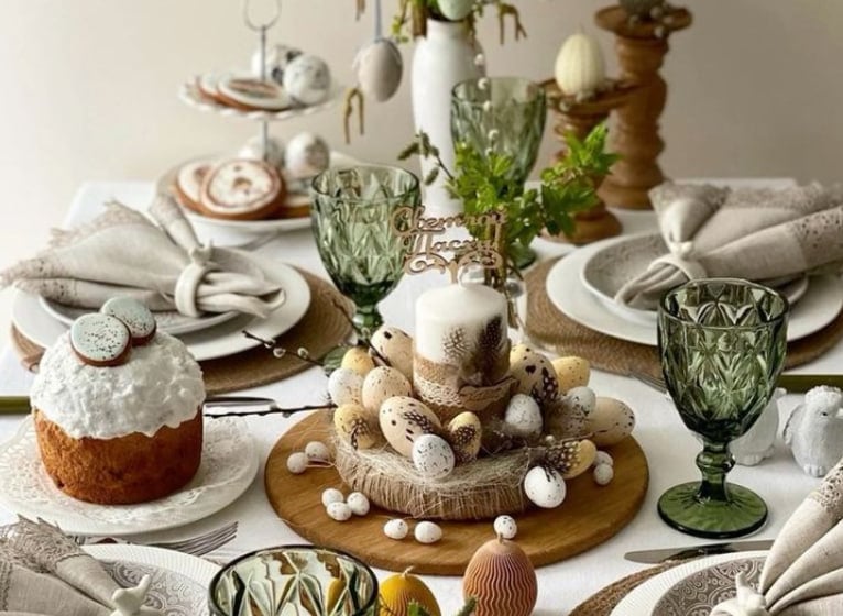 Пасхальный стол Пасхальный стол