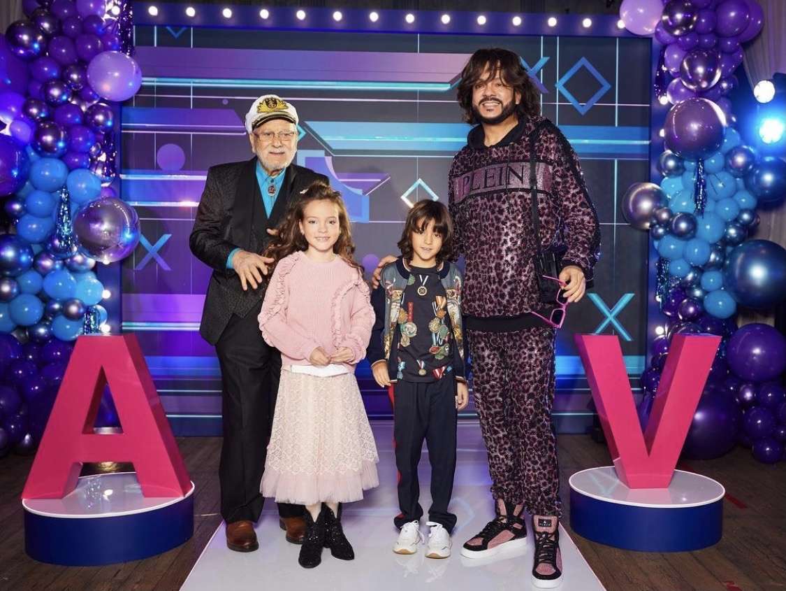 Путініст Кіркоров із дітьми 