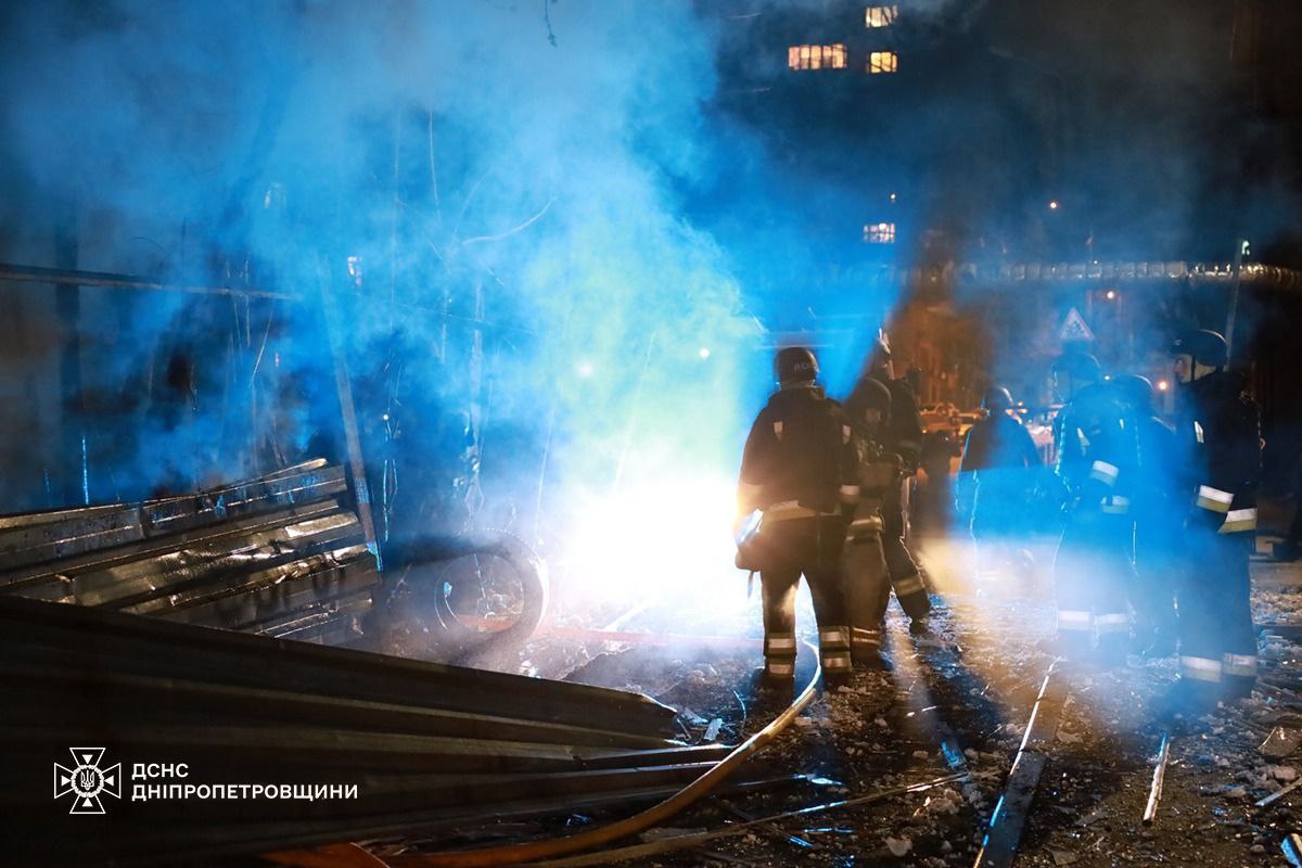 Удар по Дніпру