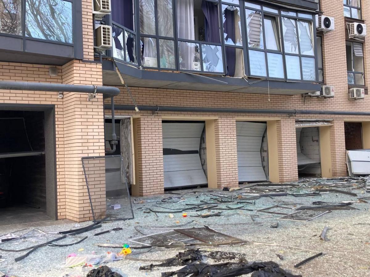 Удар по Дніпру