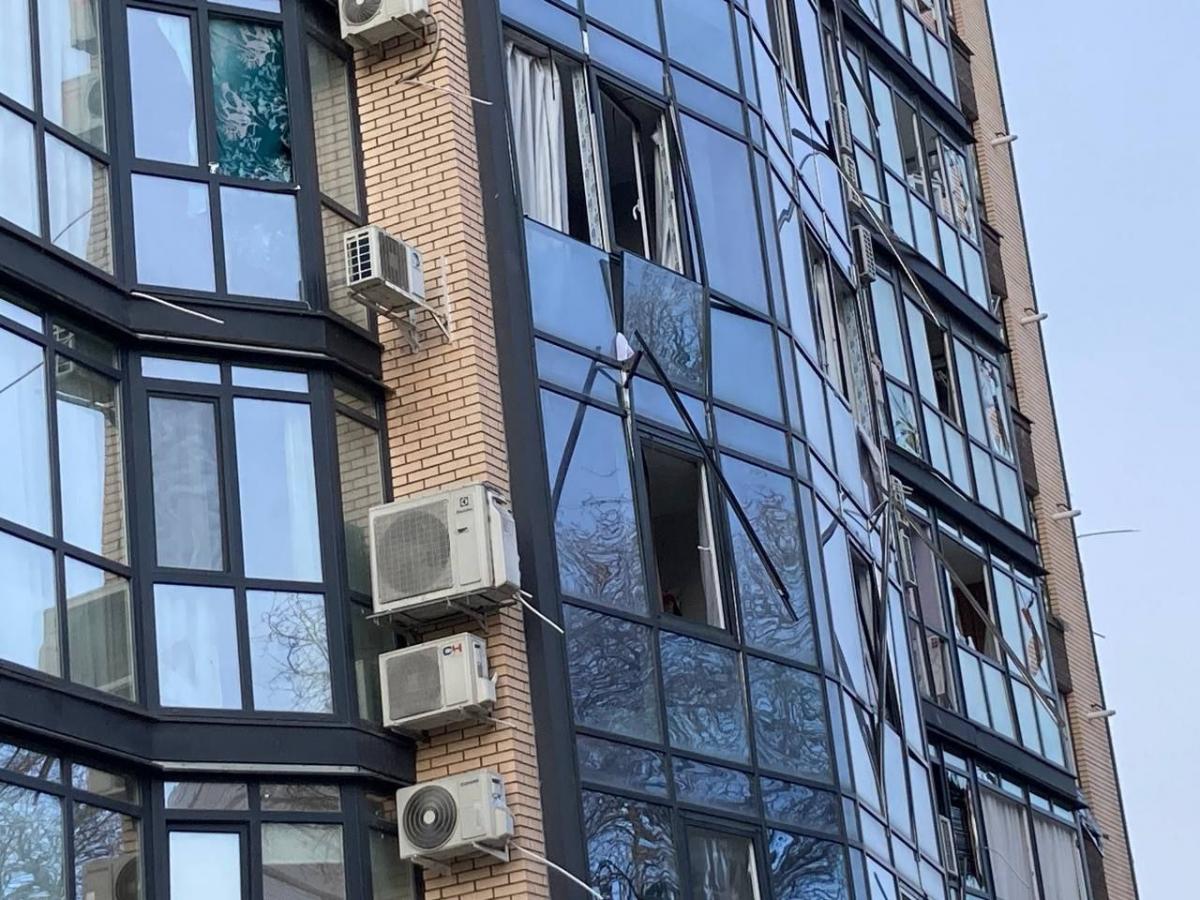 Удар по Дніпру