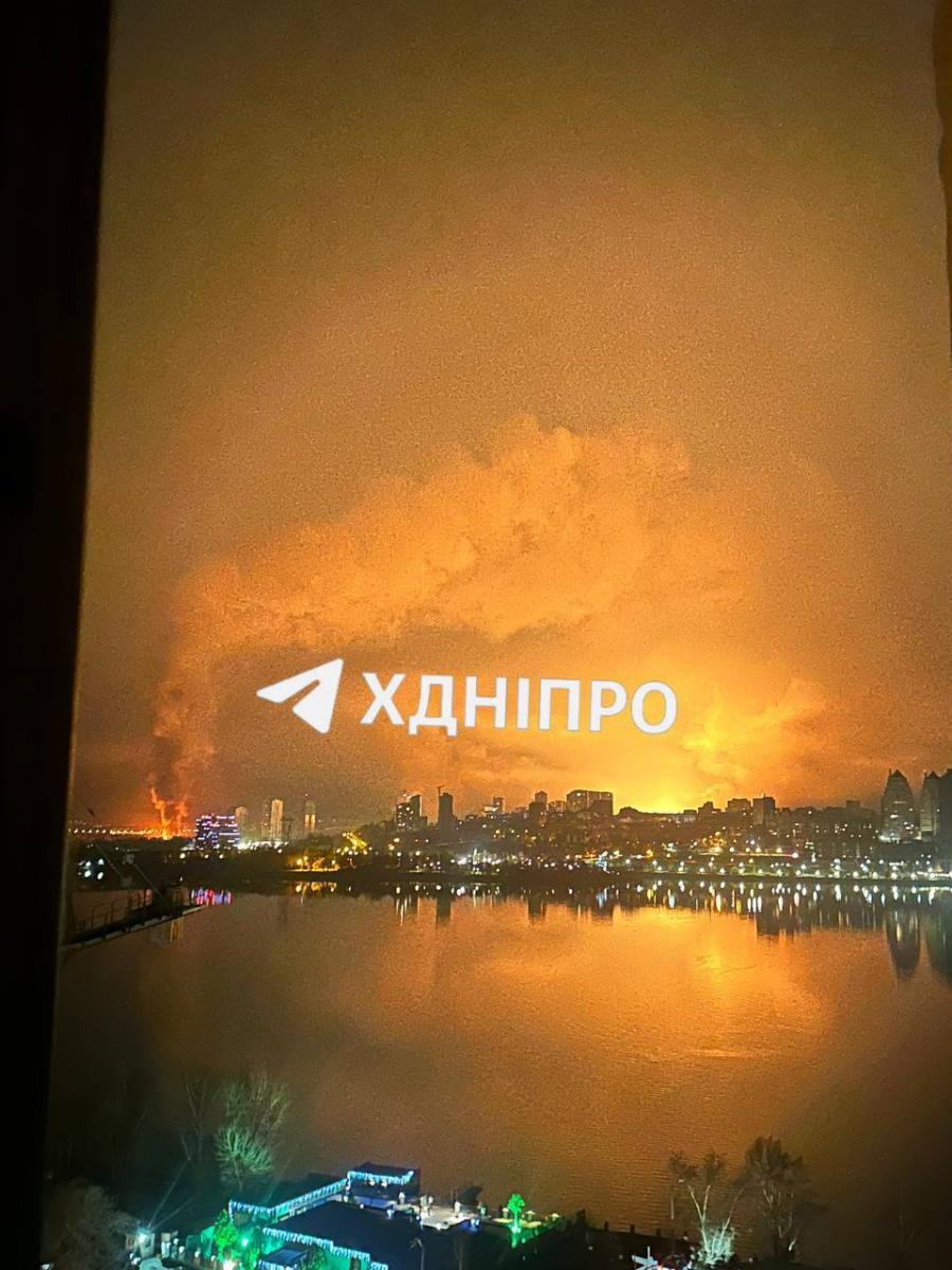 Атака Шахедів на Дніпро 28 березня 