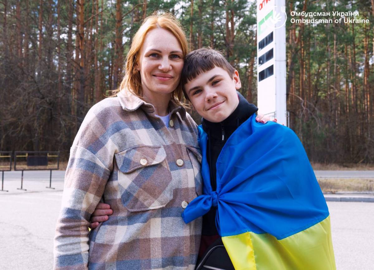 Українських дітей повернули з окупованих територій