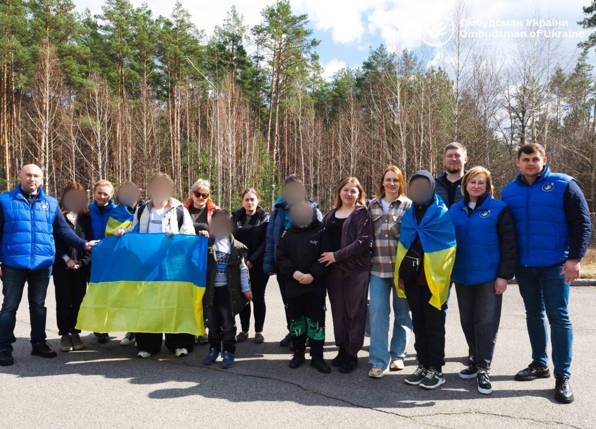 Українських дітей повернули з окупованих територій