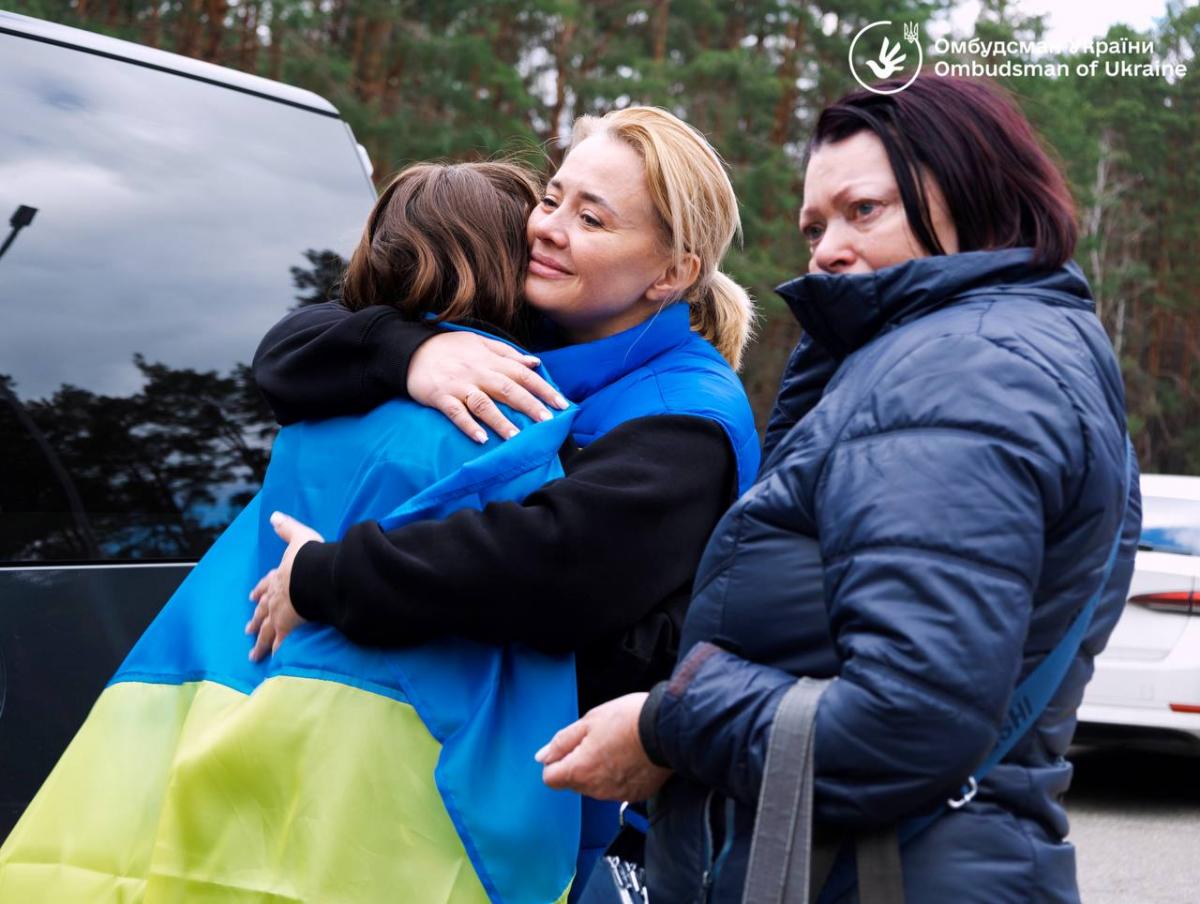 Українських дітей повернули з окупованих територій