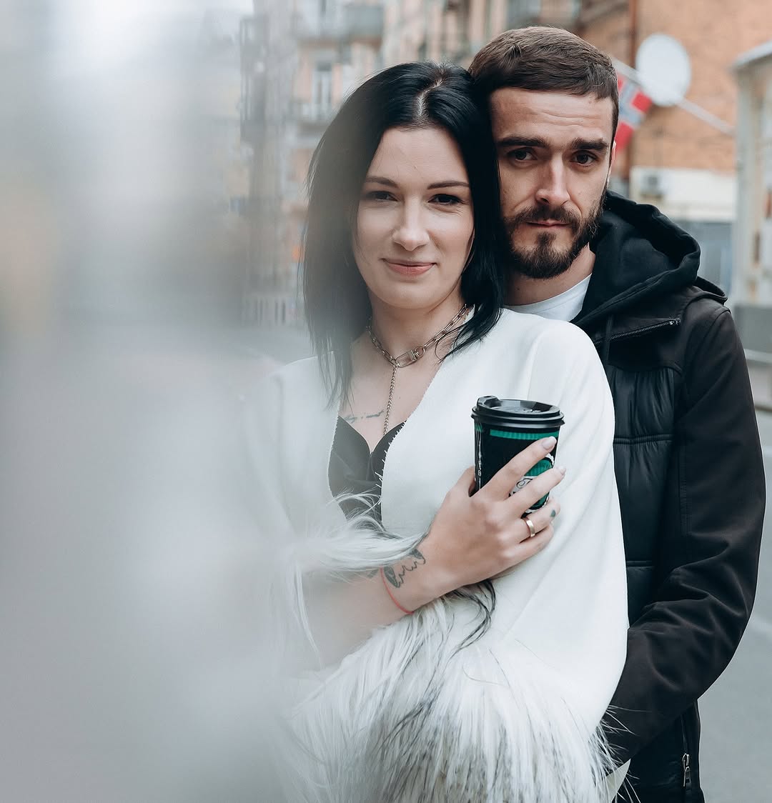 Настя Приходько з чоловіком Олександром Настя Приходько з чоловіком Олександром