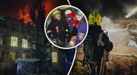 Горів медзаклад після влучання дрона: окупанти масовано атакували Харків