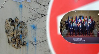 Саміт у Лондоні, санкції проти РФ Саміт у Лондоні, санкції проти РФ