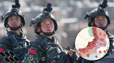 Военные Китая, Украина