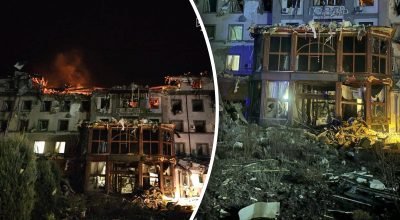 РФ вдарила ракетою по готелю у Кривому Розі: є жертви і важкопоранені РФ вдарила ракетою по готелю у Кривому Розі: є жертви і важкопоранені