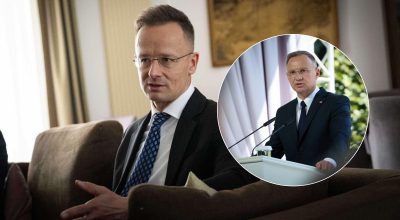 Сіярто звинуватив Польщу в намаганні завадити 'мирним перемовинам' Трампа Сіярто звинуватив Польщу в намаганні завадити 'мирним перемовинам' Трампа