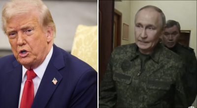 Дональд Трамп, Владимир Путин 