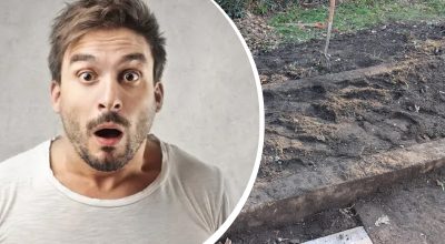 Чоловік копав у своєму саду і був приголомшений знахідкою: що там було Чоловік копав у своєму саду і був приголомшений знахідкою: що там було