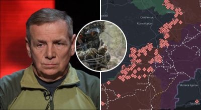 Олексій Гетьман, армія рф, карта бойових дій 